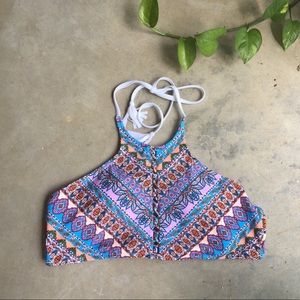 Jessica Simpson Bikini Halter Top Xlarge